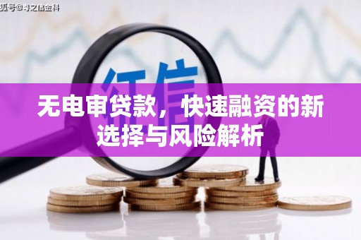 口湖无电审贷款，快速融资的新选择与风险解析