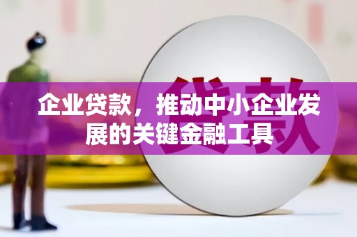 口湖企业贷款，推动中小企业发展的关键金融工具