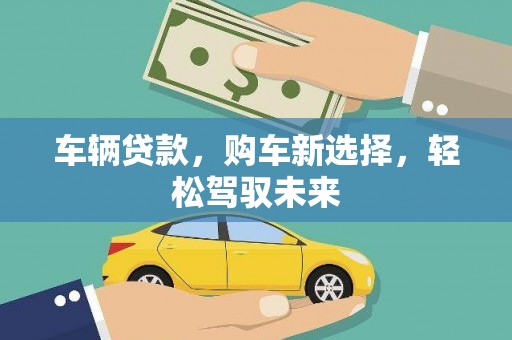 口湖车辆贷款，购车新选择，轻松驾驭未来