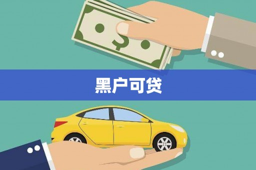 口湖黑户可贷