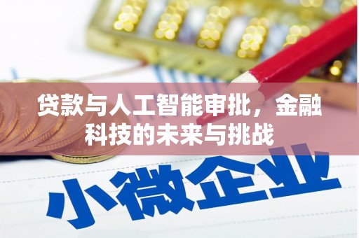 口湖贷款与人工智能审批，金融科技的未来与挑战