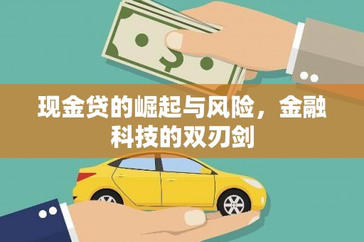 口湖现金贷的崛起与风险，金融科技的双刃剑