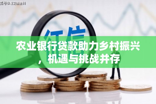 口湖农业银行贷款助力乡村振兴，机遇与挑战并存