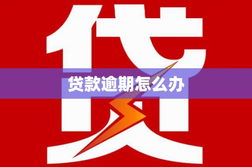 口湖贷款逾期怎么办