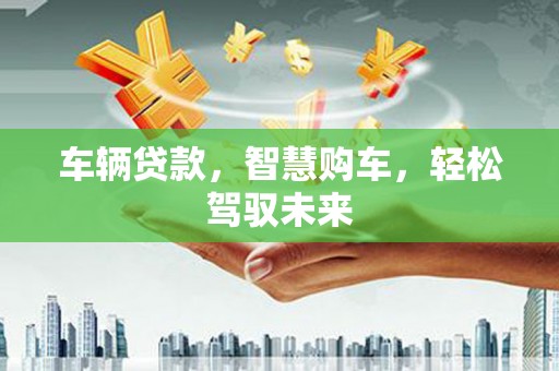 口湖车辆贷款，智慧购车，轻松驾驭未来
