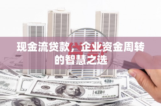 口湖现金流贷款，企业资金周转的智慧之选