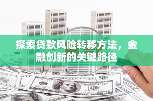 口湖探索贷款风险转移方法，金融创新的关键路径