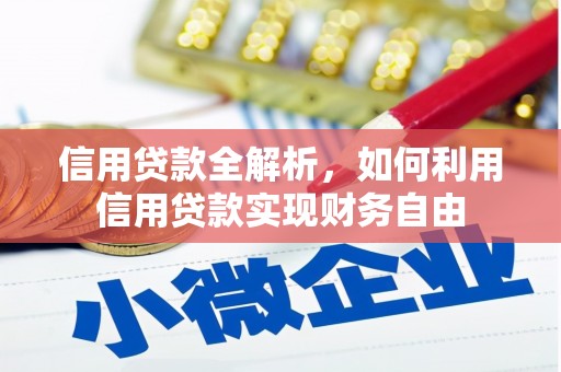 口湖信用贷款全解析，如何利用信用贷款实现财务自由